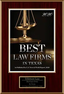 US News World Report Best Law Firms in Texas 2016 - present