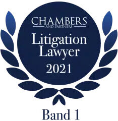 Chambers & Partners: Band 1 Ranked Litigation Attorney and “Leader in His Field” 2016 - present